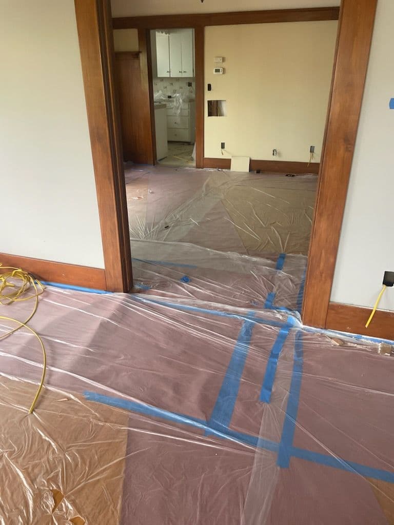 Protective Floor Coverings for Safe Renovations